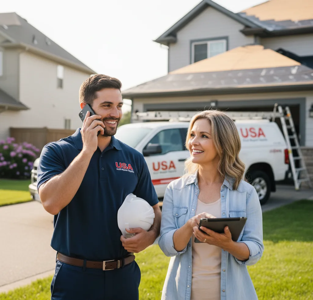USA Roof Repair Experts customer support in Crockett